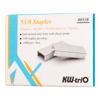 KW-triO Staples 53/8 Box of 1000